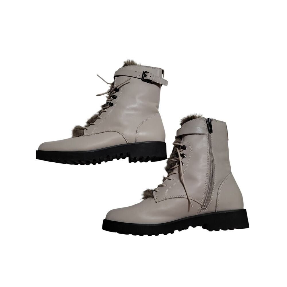 FRANCO SARDO BOTINES TALLA 8 COLOR NEUTRO